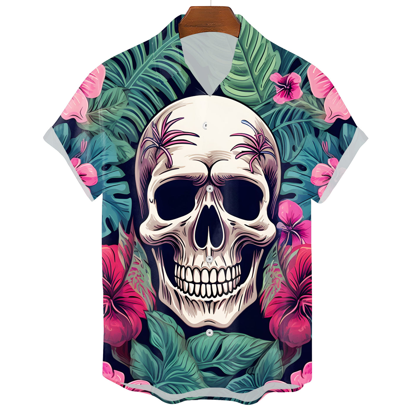 Hawaiian Skull T-Shirt