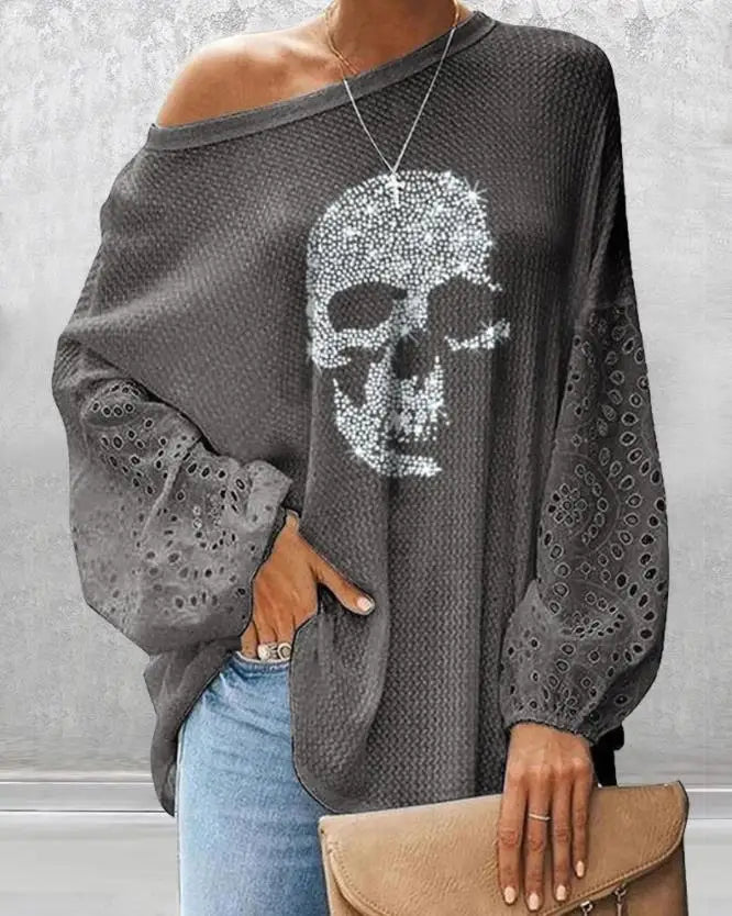 Women's Skull Sweater