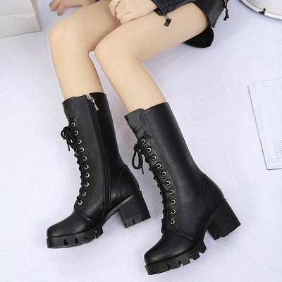 Military Madam Boots