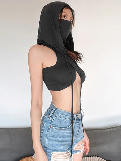 Hooded Tank Top