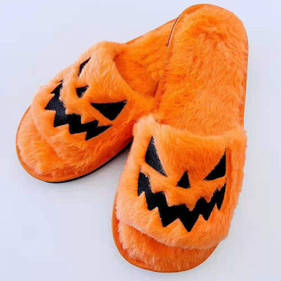 Jack O' Lantern Slippers