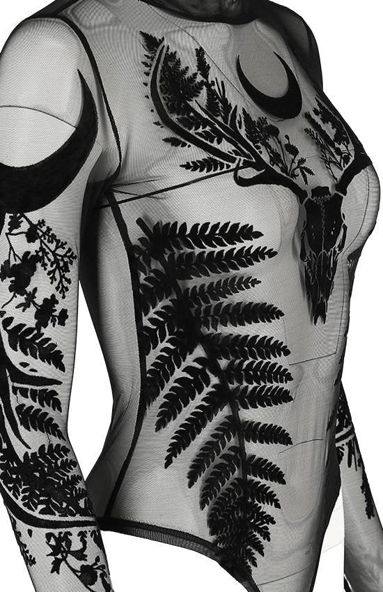 Gothic Fern Bodysuit