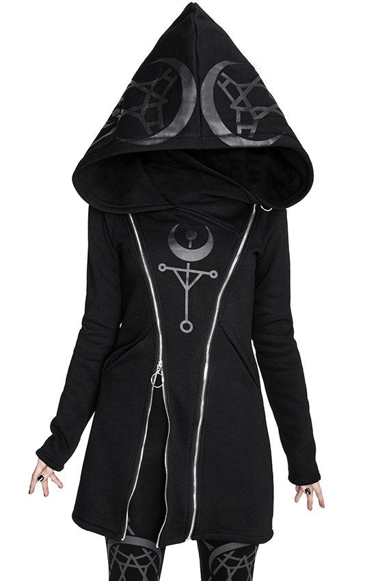 Twin Moon Hoodie