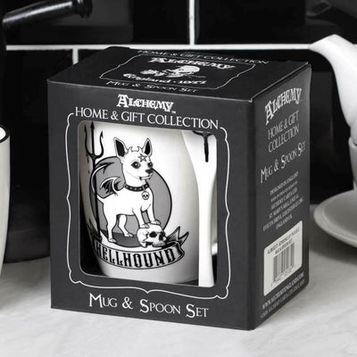 Hell Hound Mug & Spoon Set