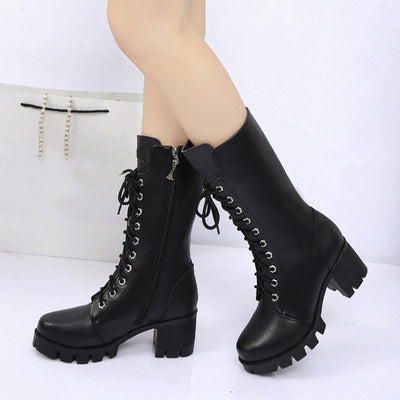 Military Madam Boots