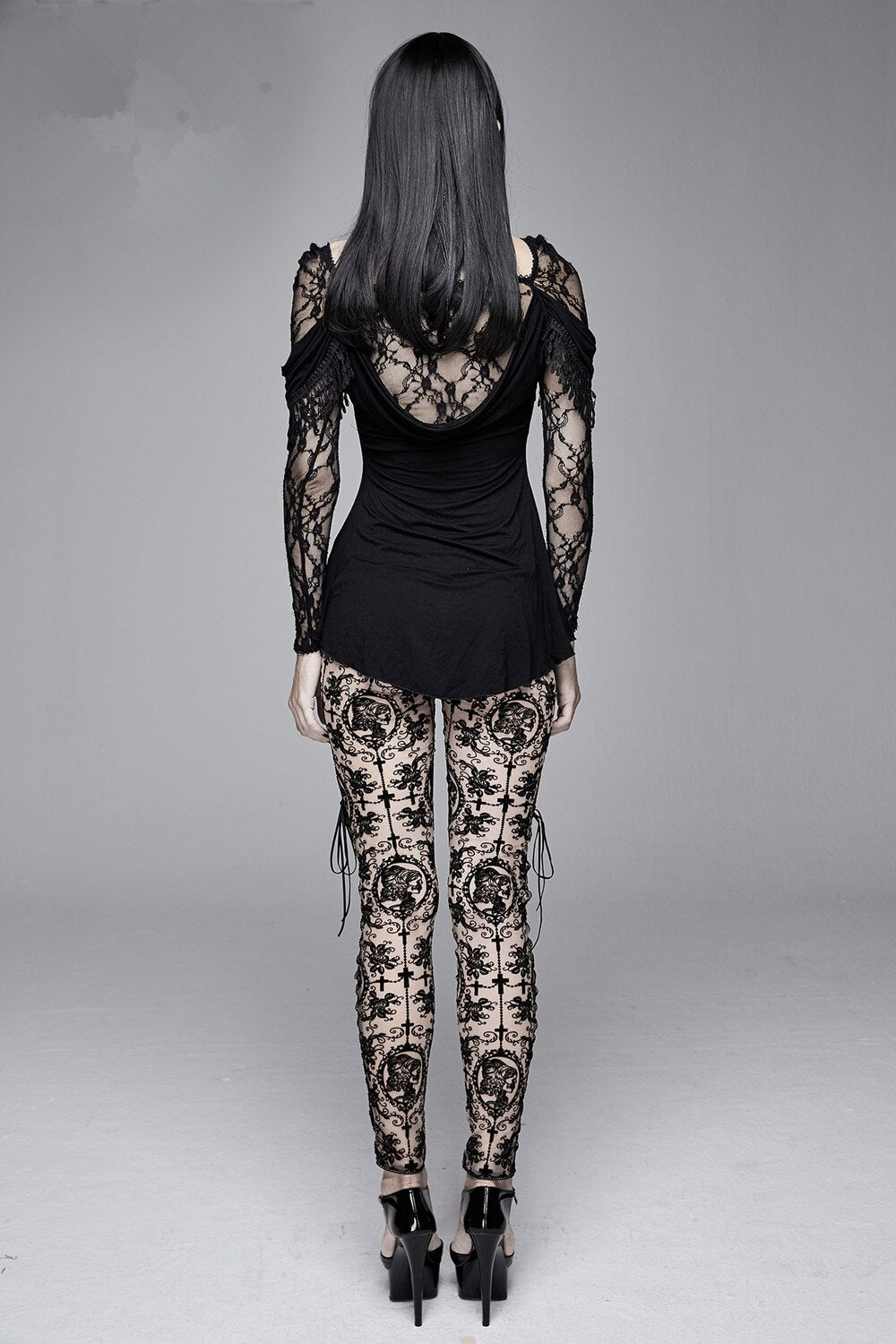 The Lace Cameo Leggings