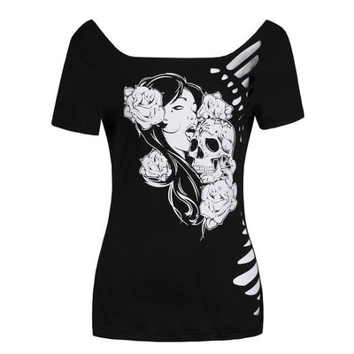 Women's Skull T-Shirt