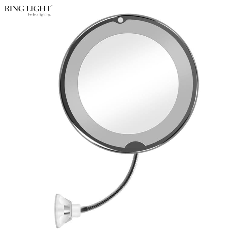 Ring light wall mirror